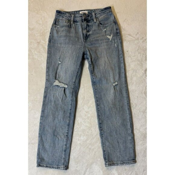 Pistola Blue Denim Distressed Jeans Size 26 - Picture 1 of 12